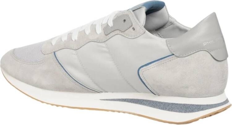 Philippe Model Stijlvolle Sneakers Gray Heren