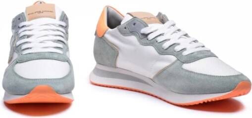 Philippe Model Stijlvolle Sneakers met Rubberen Zool