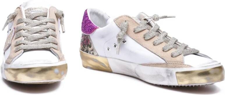 Philippe Model Stijlvolle Sneakers met Rubberen Zool