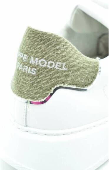 Philippe Model Stijlvolle Sneakers voor dagelijks gebruik White Heren