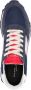 Philippe Model Suède Logo Sneakers Rubberen Zool Blue Heren - Thumbnail 4