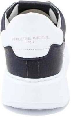 Philippe Model Stijlvolle Sneakers voor Mannen en Vrouwen Blauw Heren
