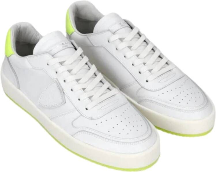 Philippe Model Stijlvolle Sneakers voor Mannen en Vrouwen White Heren