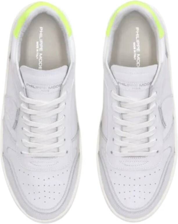 Philippe Model Stijlvolle Sneakers voor Mannen en Vrouwen White Heren