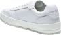 Philippe Model Witte Sneakers met Logo Patch en Contrasterende Hiel White - Thumbnail 47