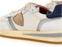 Philippe Model Casual Tropez 2.1 Sneakers Wit Blauw Rood Multicolor Heren - Thumbnail 19