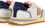 Philippe Model Casual Tropez 2.1 Sneakers Wit Blauw Rood Multicolor Heren - Thumbnail 10