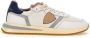 Philippe Model Casual Tropez 2.1 Sneakers Wit Blauw Rood Multicolor Heren - Thumbnail 11
