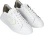 Philippe Model Witte Lage Sneakers met Bovenwerk van Kalfsleer White Heren - Thumbnail 17