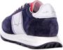 Philippe Model Suède Logo Sneakers Rubberen Zool Blue Heren - Thumbnail 12