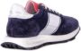 Philippe Model Suède Logo Sneakers Rubberen Zool Blue Heren - Thumbnail 13
