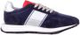 Philippe Model Suède Logo Sneakers Rubberen Zool Blue Heren - Thumbnail 14