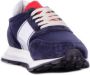 Philippe Model Suède Logo Sneakers Rubberen Zool Blue Heren - Thumbnail 15