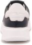 Philippe Model Zwart Wit Leren Sneakers Geheugen Inlegzool - Thumbnail 10