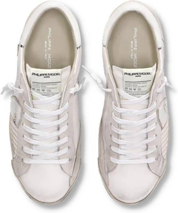 Philippe Model Total White Prsx Sneakers Multicolor Heren