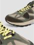Philippe Model Trail-geïnspireerde groene en beige sneakers Multicolor Heren - Thumbnail 2