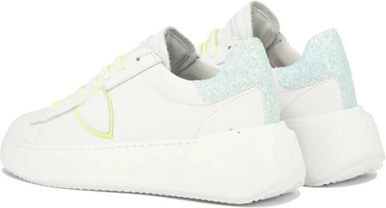 Philippe Model Tres Temple Leren Sneakers White Dames