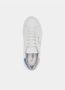 Philippe Model Witte+Lichtblauwe Sneakers met Metallic Accenten White Dames - Thumbnail 27