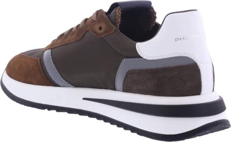 Philippe Model Tropez 2.1 Low Man Bruin Heren