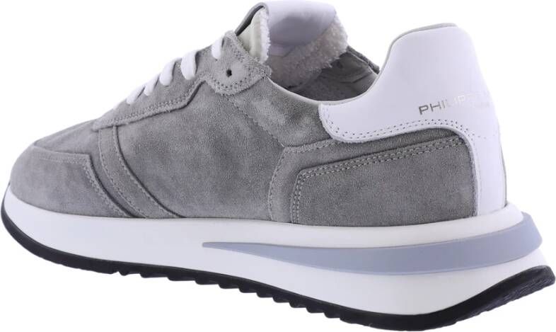 Philippe Model Tropez 2.1 Low Man Grijs Heren