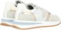 Philippe Model Tropez 2.1 Mondial Sneaker in wit met platina details White Dames - Thumbnail 4