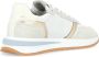 Philippe Model Tropez 2.1 Mondial Sneaker in wit met platina details White Dames - Thumbnail 5