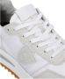Philippe Model Ivoor Leren Sneakers met Contrasterende Details Beige - Thumbnail 11