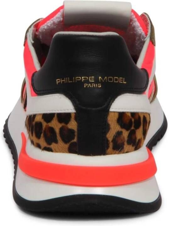 Philippe Model Tropez 2.1 Pop_Fucsia Militaire Schoenen