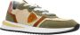 Philippe Model Beige Sneakers met Nylon en Suède Beige Dames - Thumbnail 11