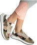 Philippe Model Tropez 2.1 Camouflage Militaire Rose Sneakers Groen Dames - Thumbnail 6