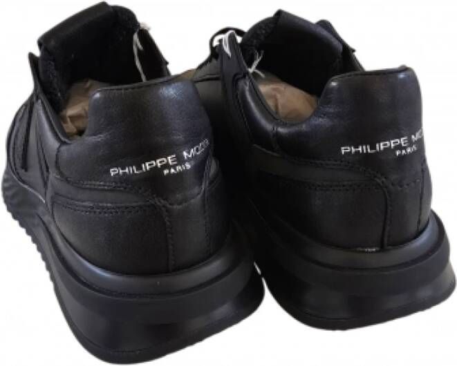 Philippe Model Tropez 2.1 Zwarte leren sneakers heren