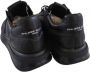 Philippe Model Tropez 2.1 Zwarte leren sneakers heren - Thumbnail 2