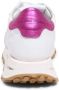 Philippe Model Tropez Haute Low Doux Metal Blanc Fucsia Sneakers - Thumbnail 7
