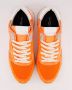 Philippe Model Tropez Haute LOW MAN Sneakers Orange Heren - Thumbnail 3