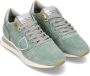 Philippe Model Tropez Low Sneakers Vrouw Green Dames - Thumbnail 3