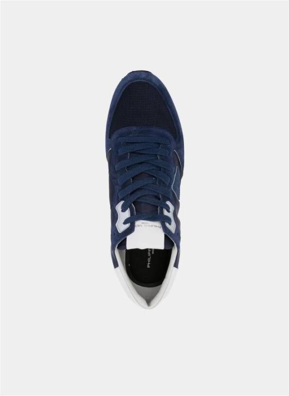 Philippe Model Tropez Sneakers Blue Heren