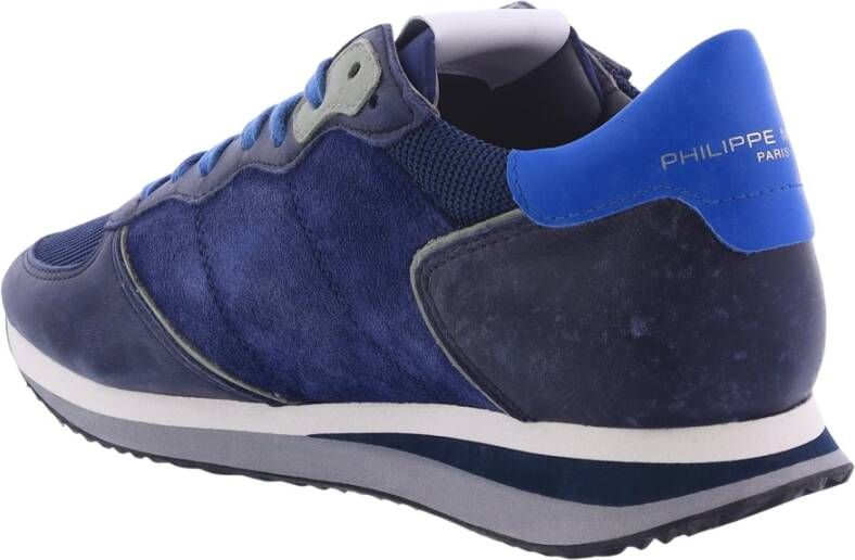 Philippe Model Trpx Low Man Sneakers Blauw Heren