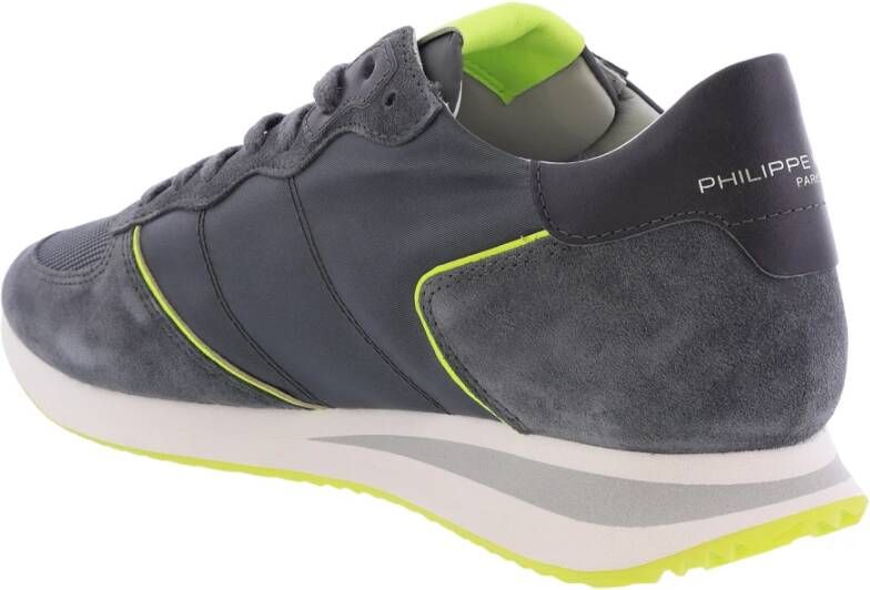 Philippe Model Trpx Low Man Sneakers Grijs Heren