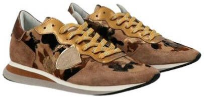 Philippe Model Trpx lage sneakers Bruin Dames