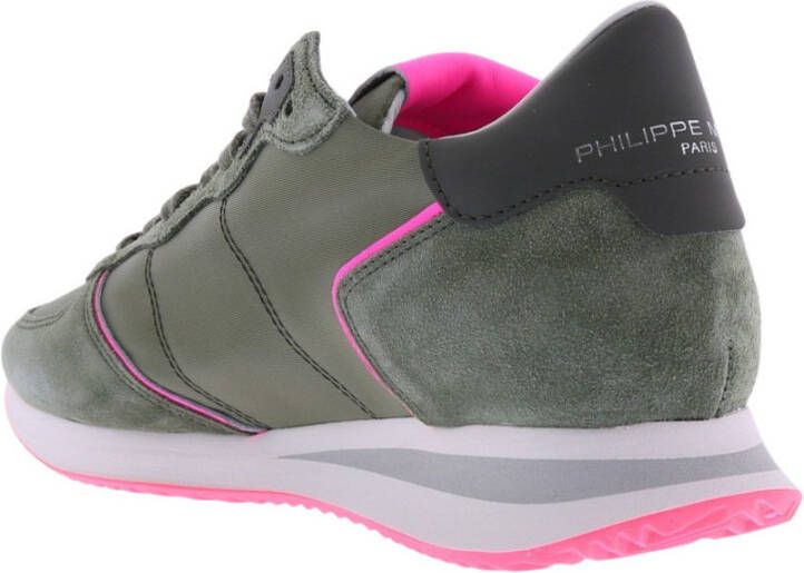 Philippe Model Trpx lage sneakers Groen Dames