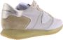 Philippe Model Stijlvolle lage top sneakers in grijs bruin en wit - Thumbnail 10