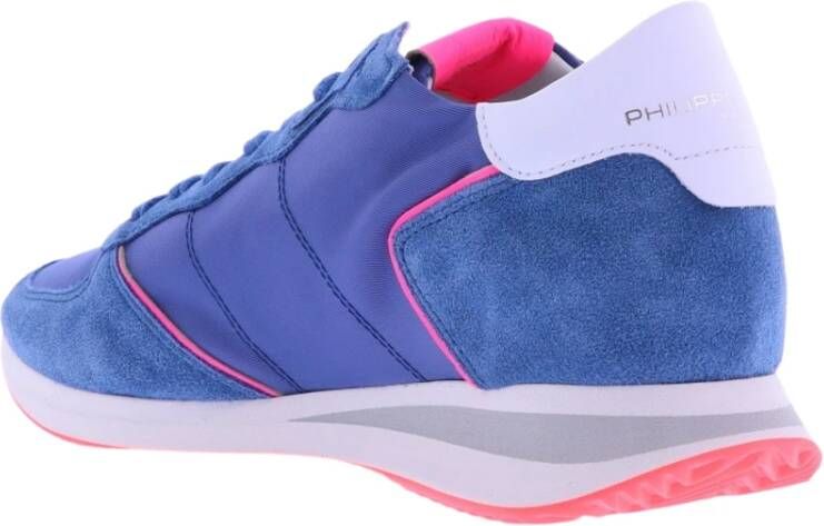 Philippe Model Trpx Low Woman Sneakers Blauw Dames