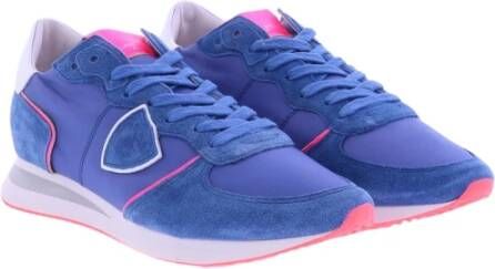 Philippe Model Trpx Low Woman Sneakers Blauw Dames