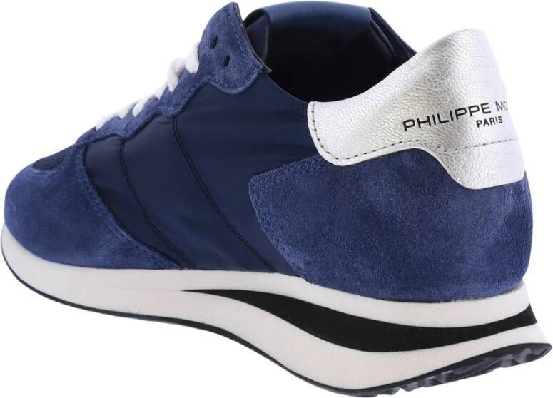 Philippe Model Upgrade je Sneakercollectie met Stijlvolle Trpx Low Woman Sneakers Blauw Dames