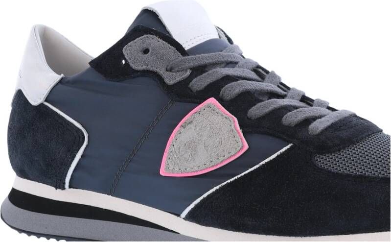 Philippe Model Upgrade je sneaker game met stijlvolle Trpx Low Woman sneakers Grijs Dames