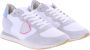Philippe Model Trendy synthetische sneakers voor modebewuste vrouwen White Dames - Thumbnail 5