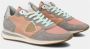 Philippe Model Trpx Low Dames Hardloopschoenen Multicolor Dames - Thumbnail 4