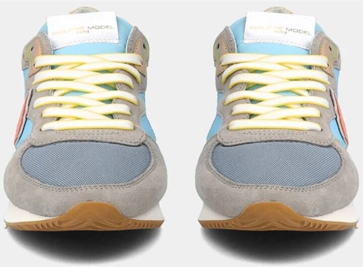Philippe Model Mondiale Pop Sneaker Upgrade Style ID: Tzld-Wj13 Blauw Dames