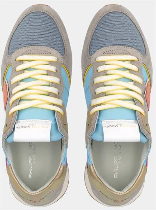 Philippe Model Mondiale Pop Sneaker Upgrade Style ID: Tzld-Wj13 Blauw Dames