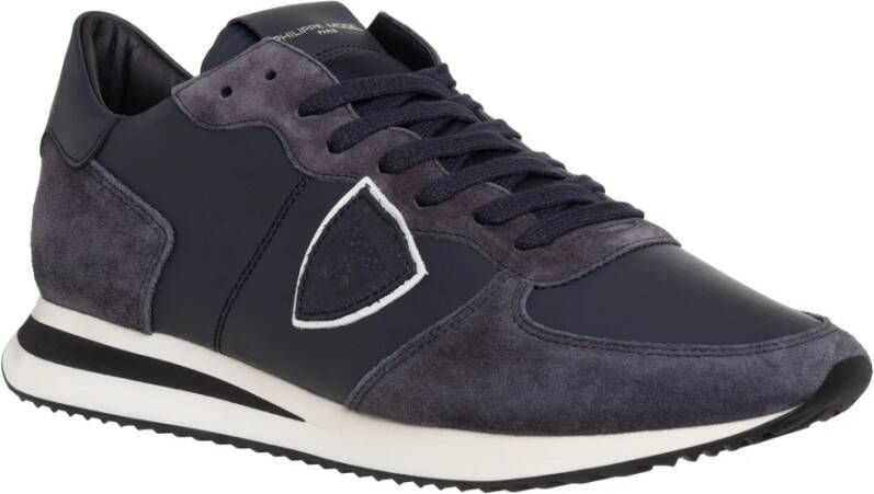 Philippe Model Trpx Veterschoenen Blauw Heren